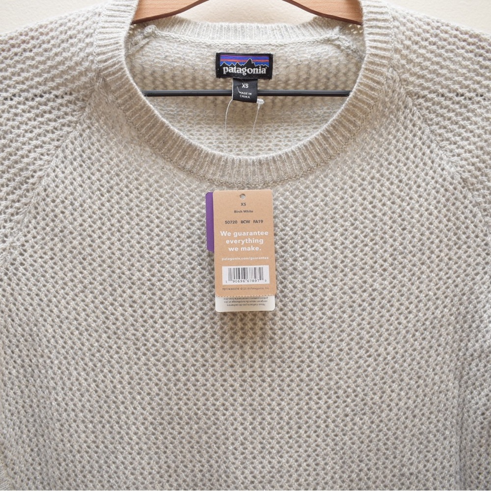 Patagonia Recycled Cashmere Crew Sweater XS - Picture 3 of 7